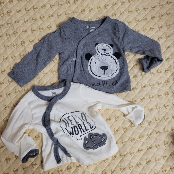 Gerber Button Wrap Long Sleeve Shirt - Picture 1 of 1